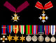 Medals of Major General FAH Ling CB CBE DSO DL
