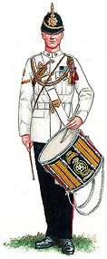 Lieutenant and Adjutant in Hqueen's regiment-drummer