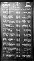 colonels of the regiment panel