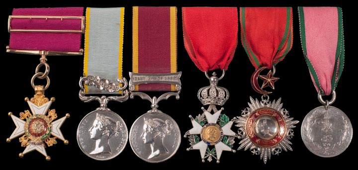 Medals, Major General Sir Frederick Spence KCB