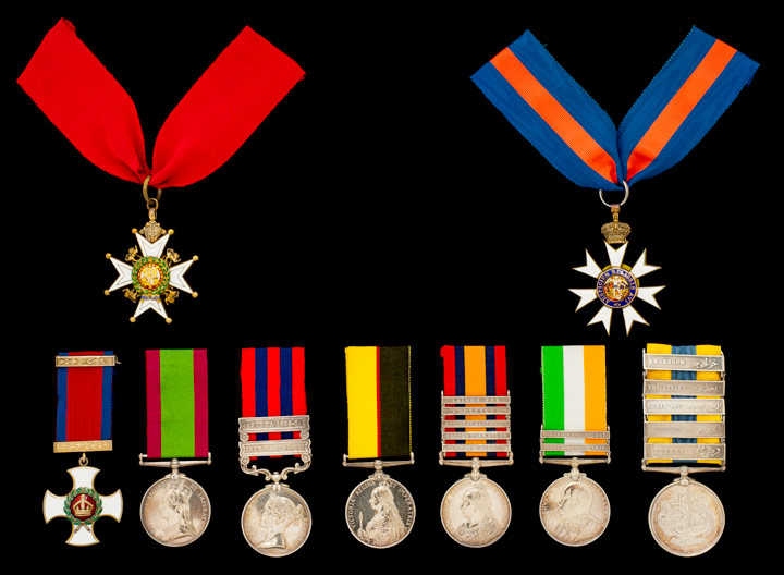 Medals of Brigadier General F J Pink, CB, CMG, DSO