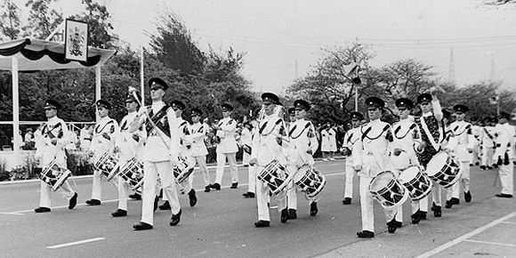 Queen's Birthday Parade, 1962 Hong Kong