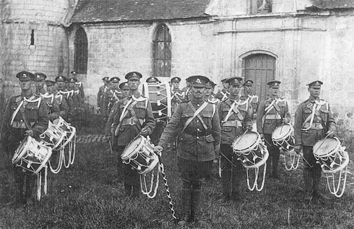 Corps of Drums 1st Bn The Queen's (Royal West Surrey) Regiment,