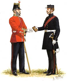 Field Officer, 2nd Queen's