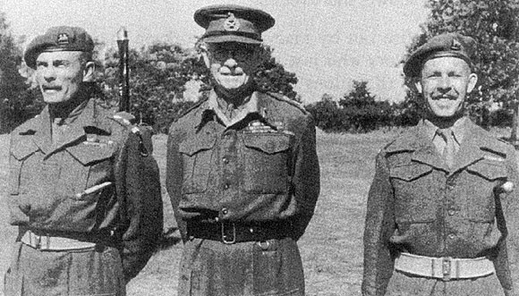 Lt Col L C East, General Sir George Giffard