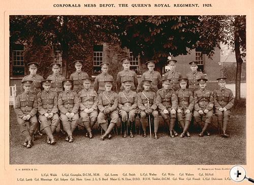 Corporals Mess Depot, The Queen's Royal Regiment.