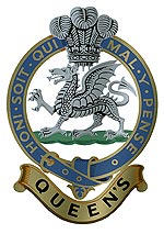 queen's regiment badge