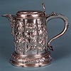 Lovelace Silver Lidded Vase