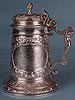 Victorian silver tankard