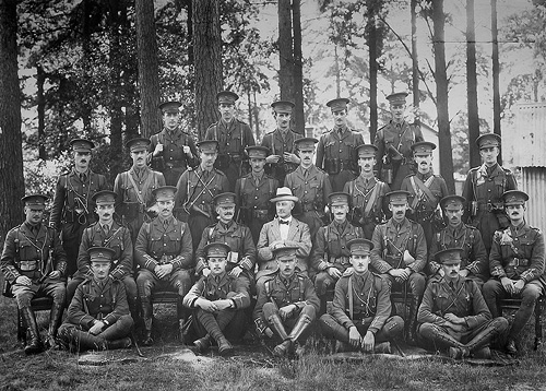 Officers Mess Photograph, 1st Bn The Queen's (Royal West Surrey)