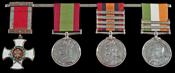Colonel HW Pearse medals