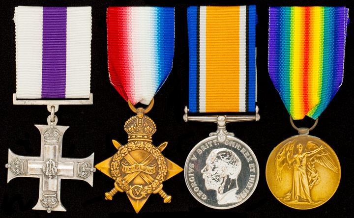 Medals of Capt LCE Baker MC
