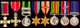 Medals of Col LC East DSO OBE