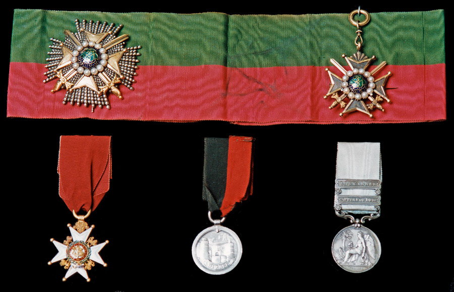 Major General John Gregory Baumgardt, CB medals