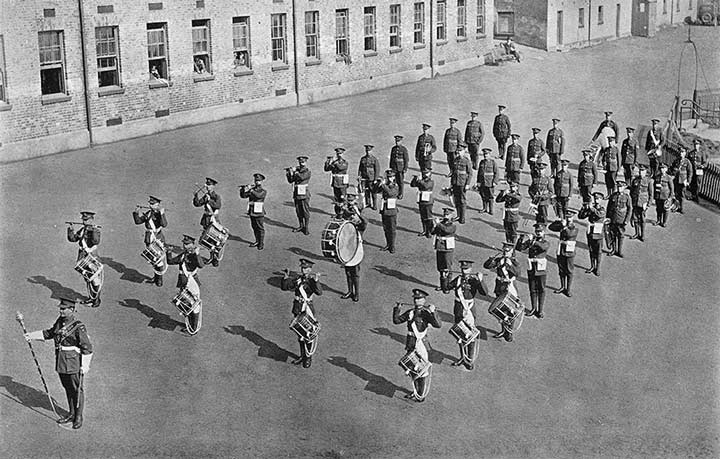 Band & Drums, 22nd London Regiment