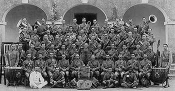 Band 1/6th Bn The East Surrey Regiment TF, Agra, 