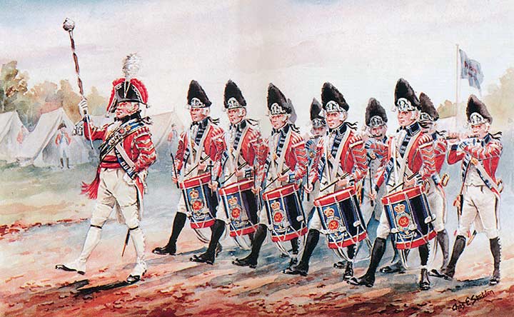 The 2nd (Queen's Royal) Regiment of Foot 1792.