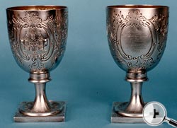 3rd Volunteer Battalion The East Surrey Regiment Goblets