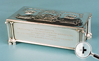 Silver Cigarette Box