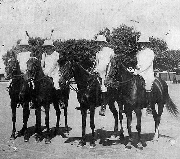 Regimental Polo Team. Winners, Gibraltar Garrison Polo Cup