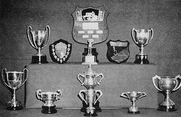 Trophies won by 1st Battalion The Queen's Royal Surrey Regiment