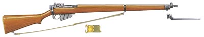 Rifle, Lee Enfield No 4 Mk I.