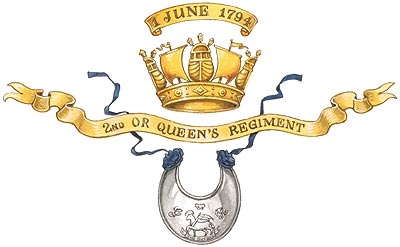 The Naval Crown superscribed '1 June 1794' with the regimental gorget.