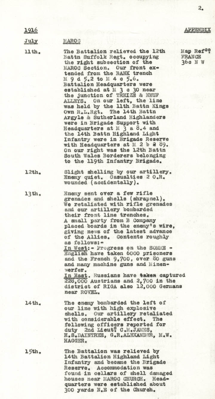 Diary Page