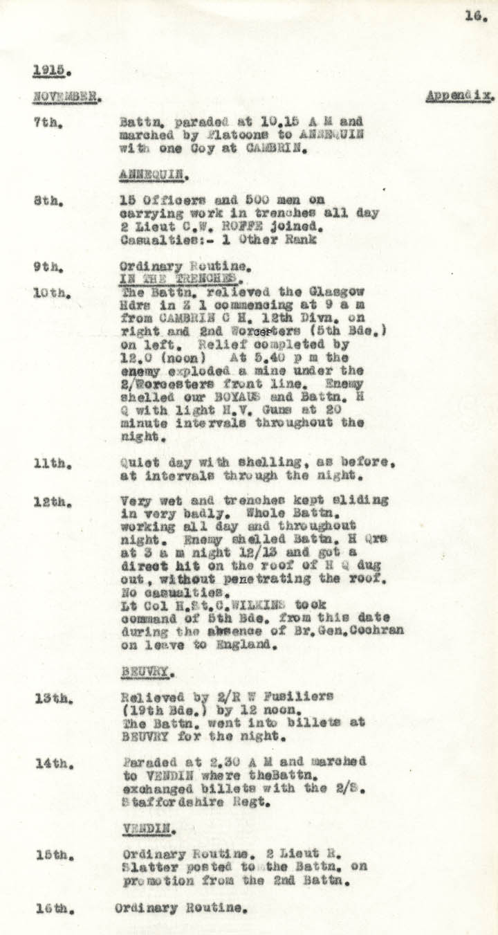 Diary Page