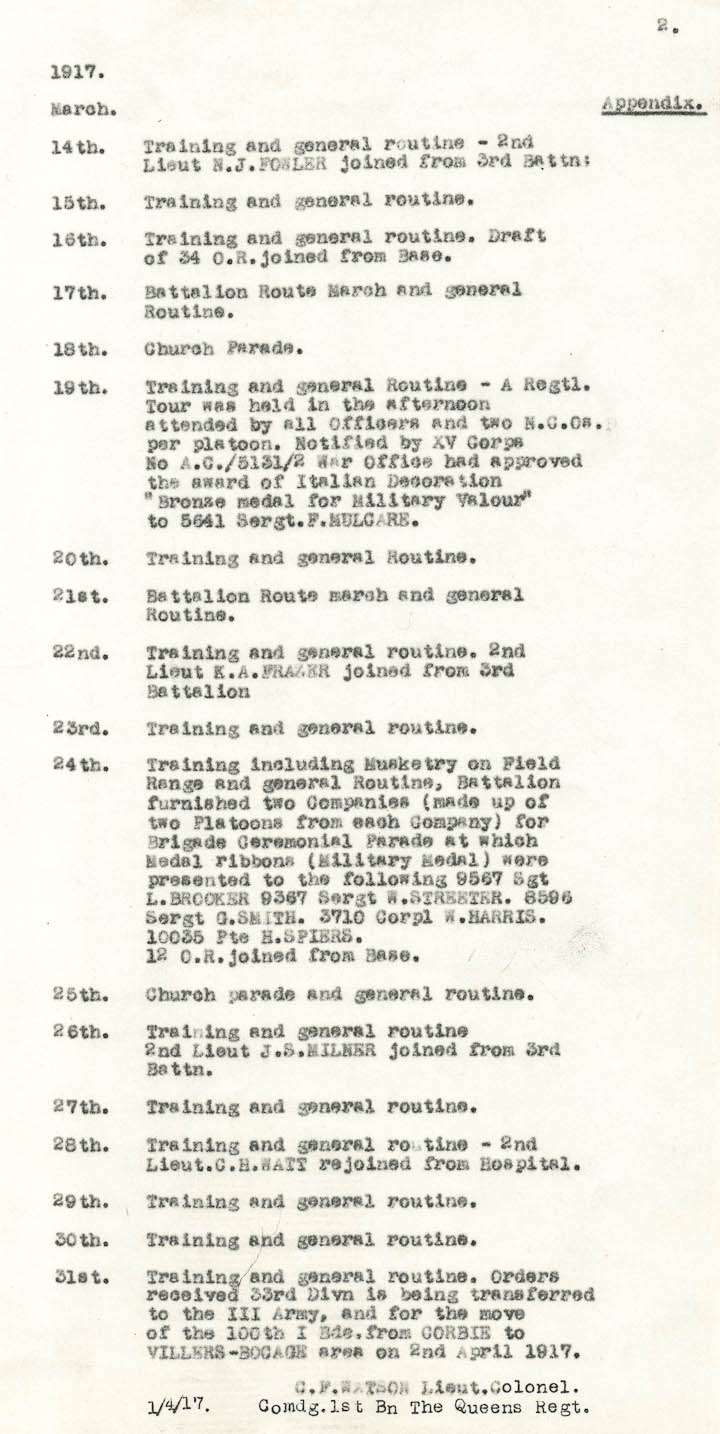 Diary Page