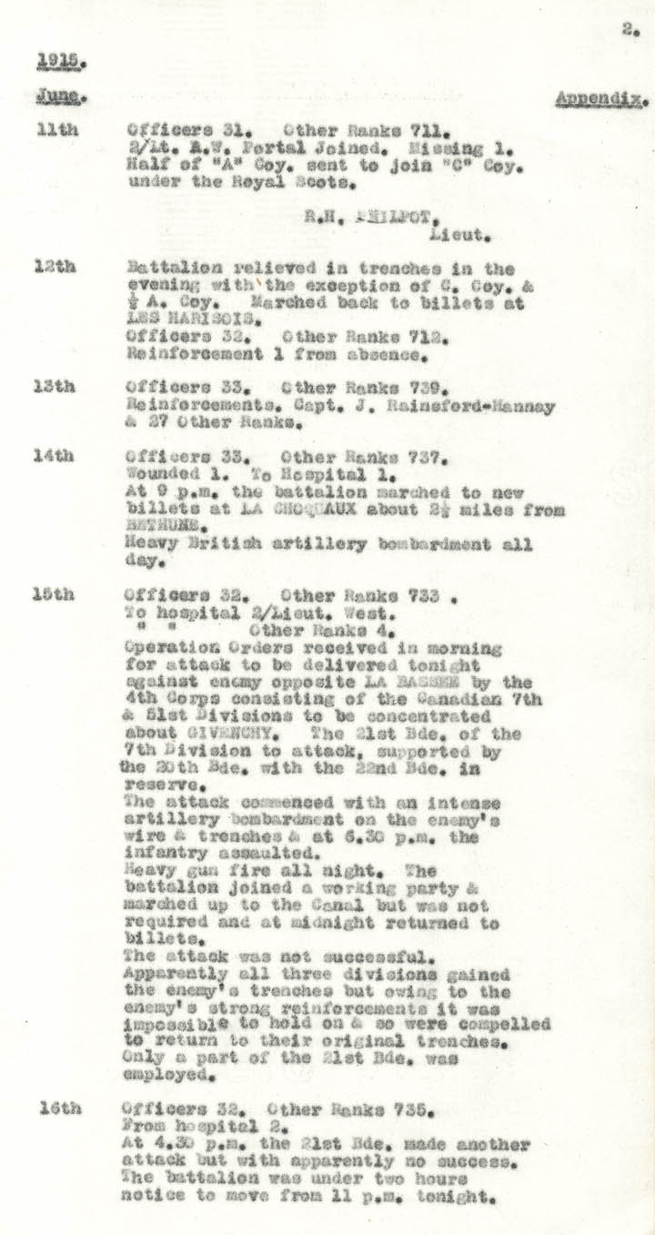 Diary Page